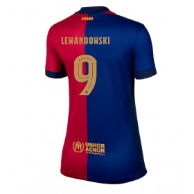 Barcelona Robert Lewandowski #9 Hemmakläder Dam 2024-25 Kortärmad